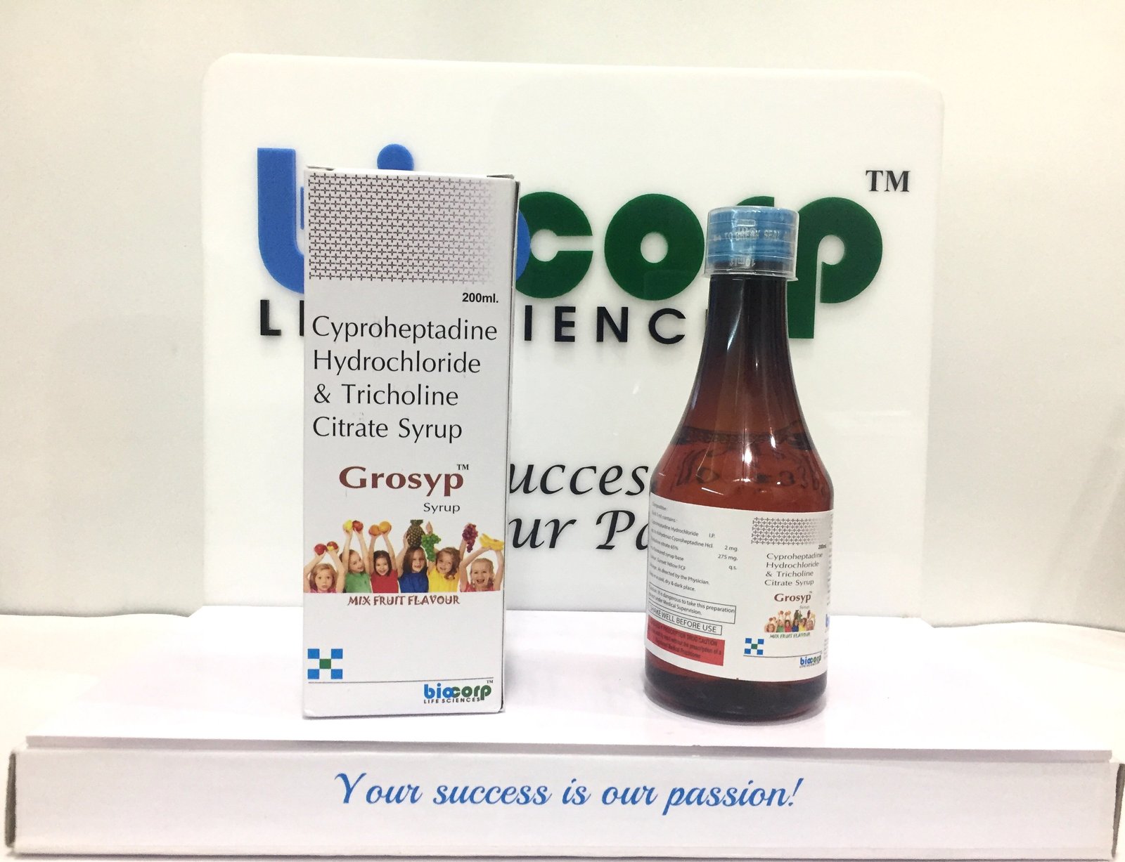 Cyproheptadine Hydrochloride & Tricholine Citrate Syrup