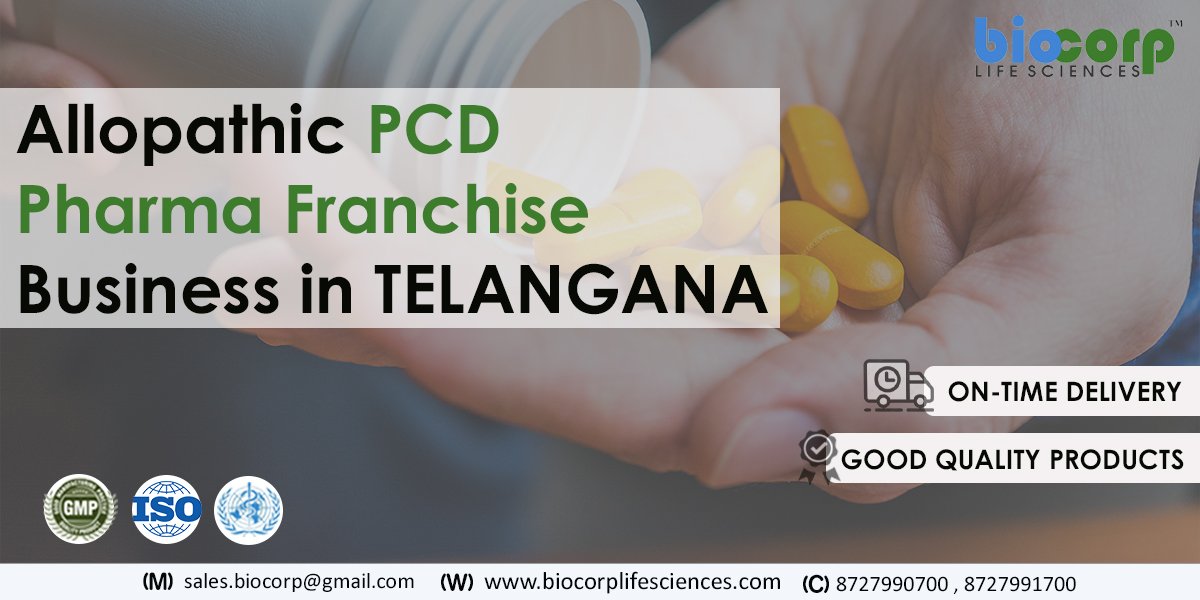 Allopathic PCD Pharma Franchise Business in Telangana