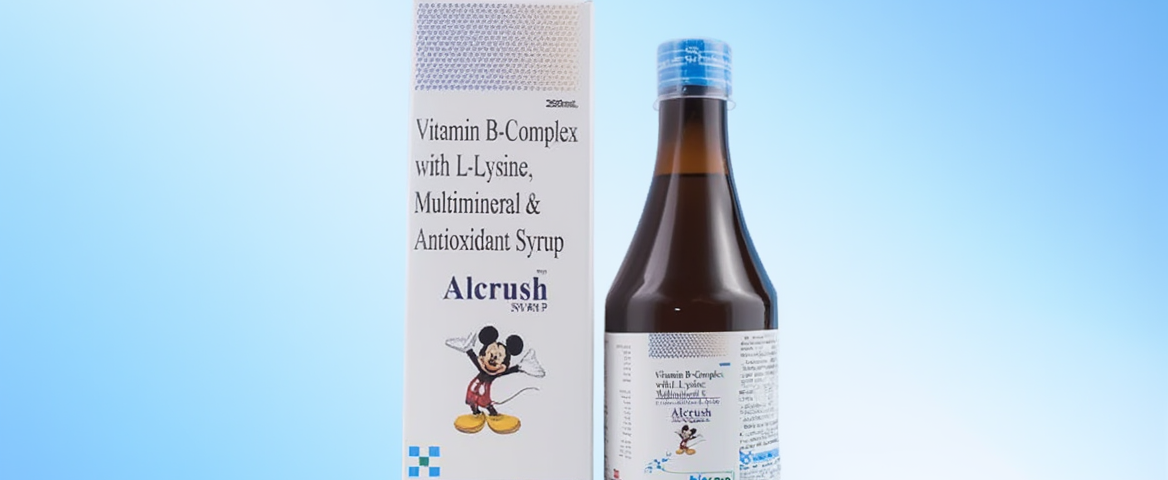 Vitamin B-Complex with L-Lysine, Multimineral & Antioxidant Syrup