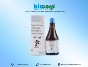 Vitamin B-Complex with L-Lysine, Multimineral & Antioxidant Syrup