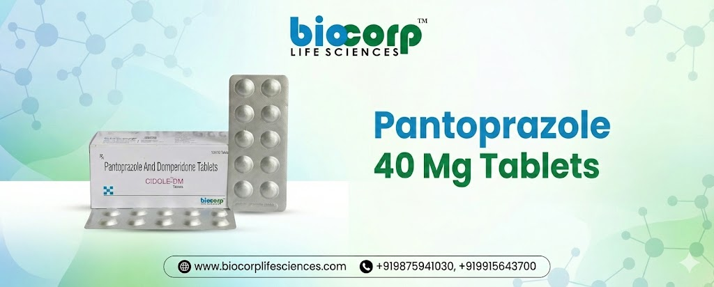 Pantoprazole 40 mg Tablets