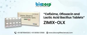 Cefixime, Ofloxacin and Lactic Acid Bacillus Tablets