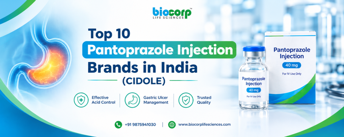 Top 10 Pantoprazole Injection Brands in India (CIDOLE)