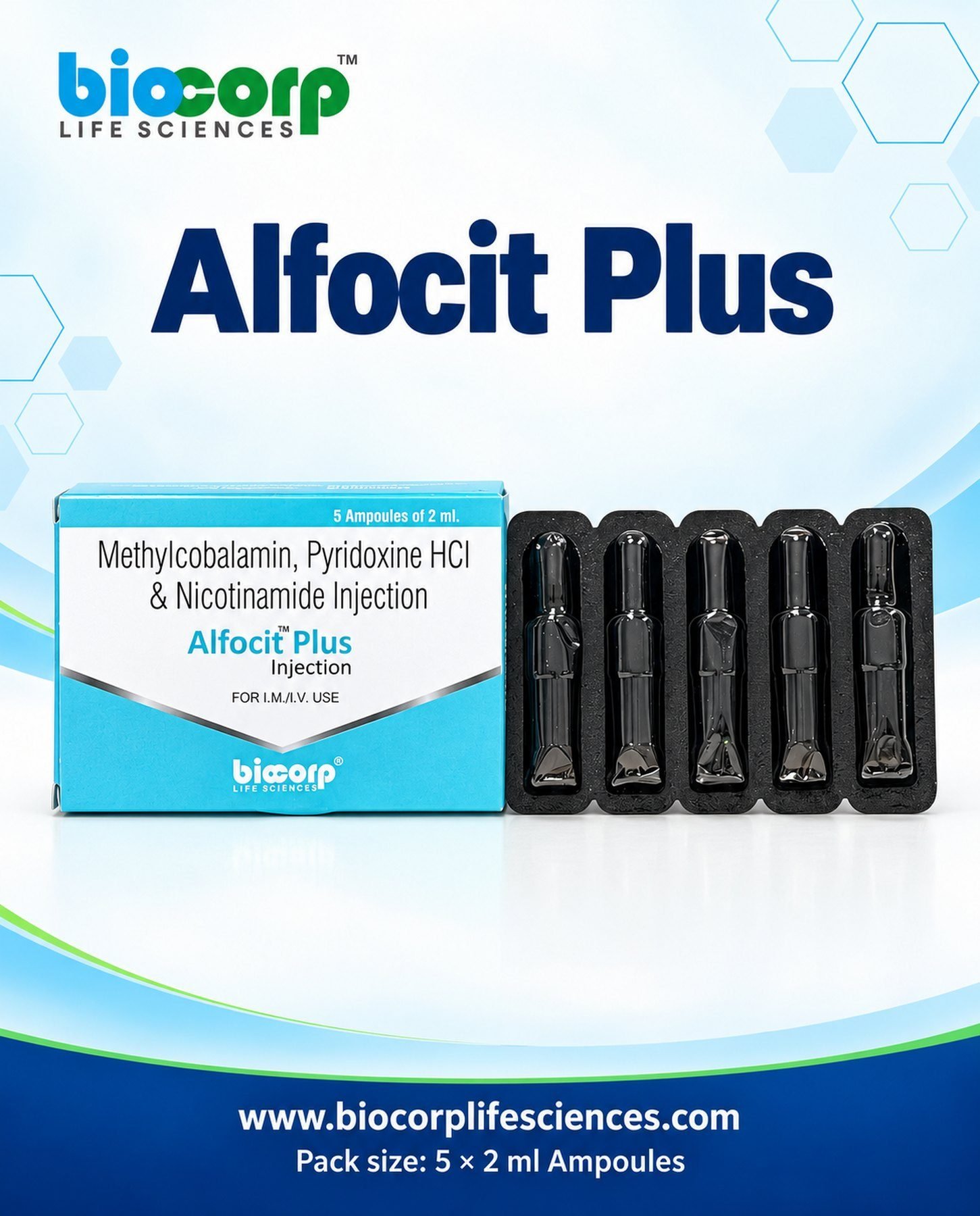Alfocit-Plus pack (5x2ml)