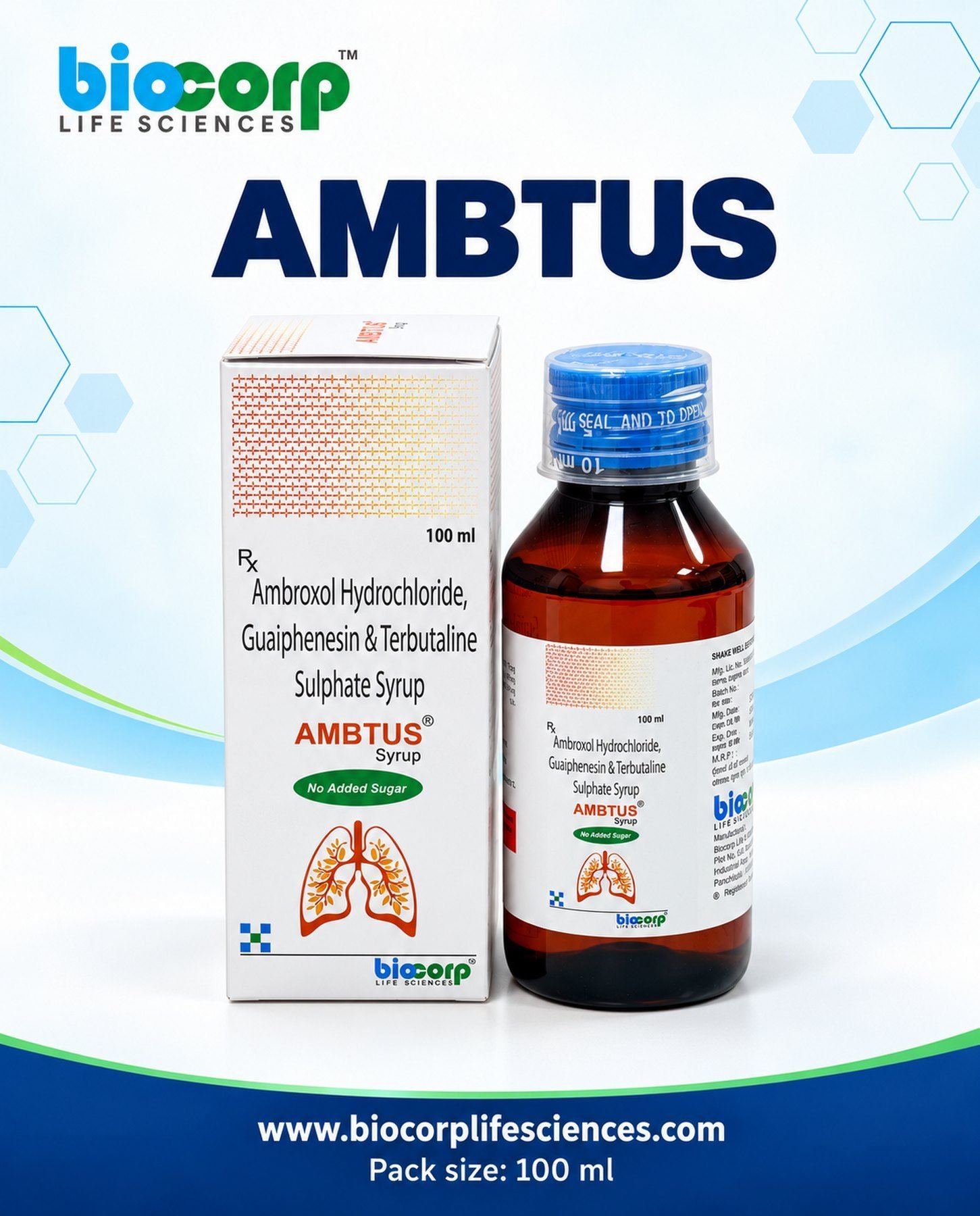 Ambtus Syrup pack (100ml)