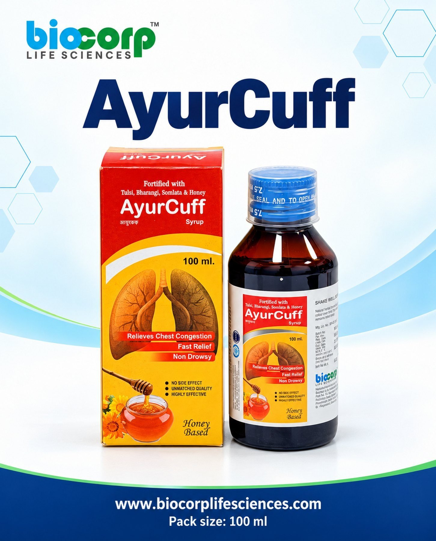 AyurCuff pack (100ml)