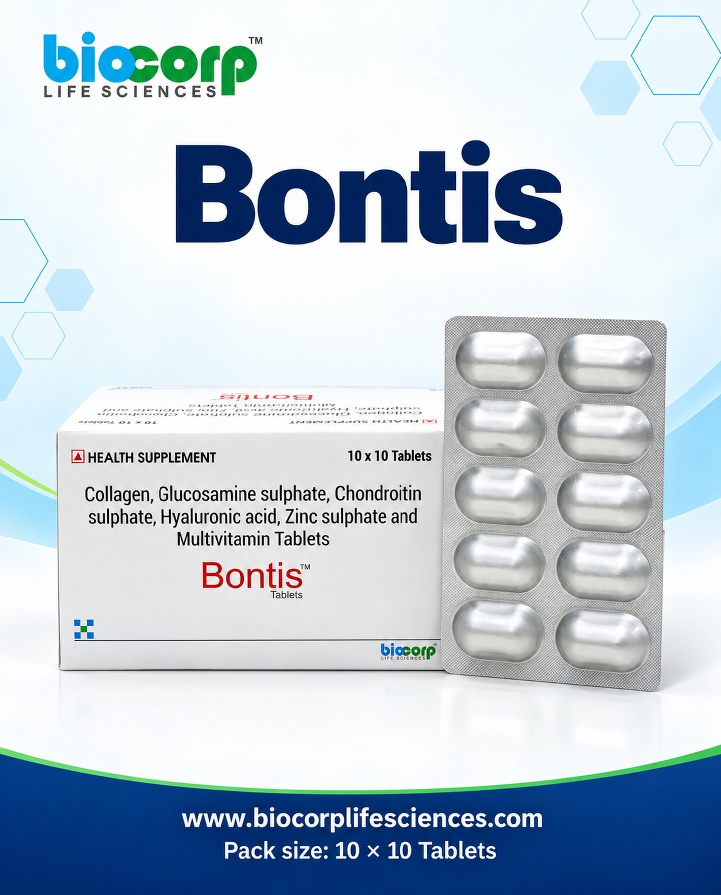 Bontis Tab pack (10x10)