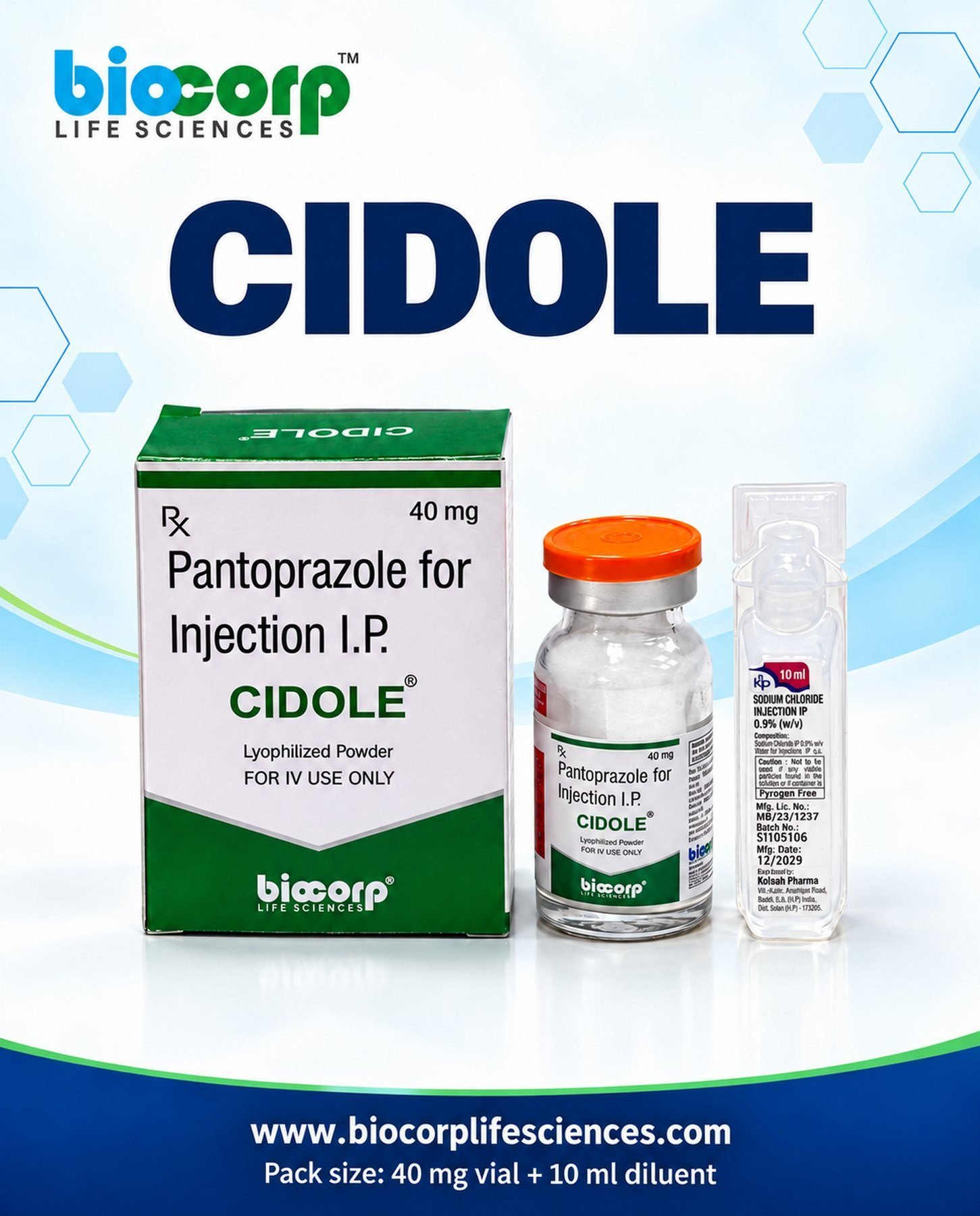 Cidole pack (1'S & WFI)