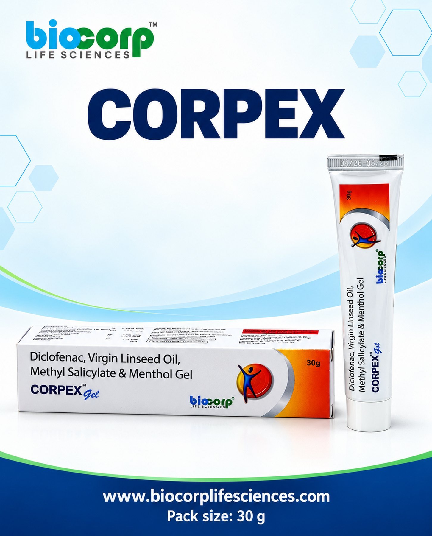 Corpex Gel pack (30gm)