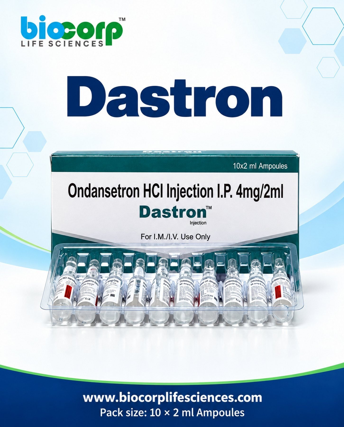 Dastron pack (10x2ml)