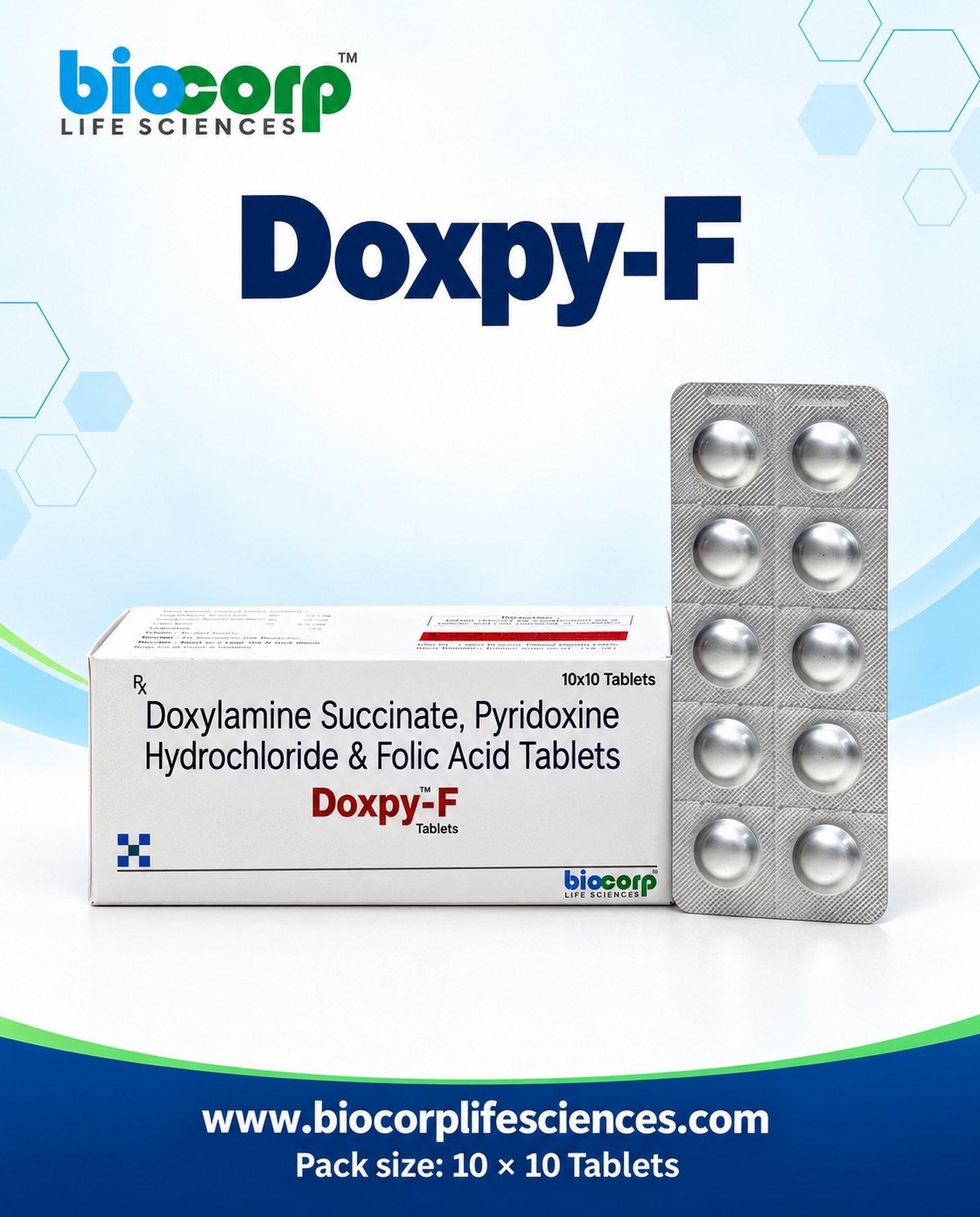 Doxpy-F Tab pack (10x10)