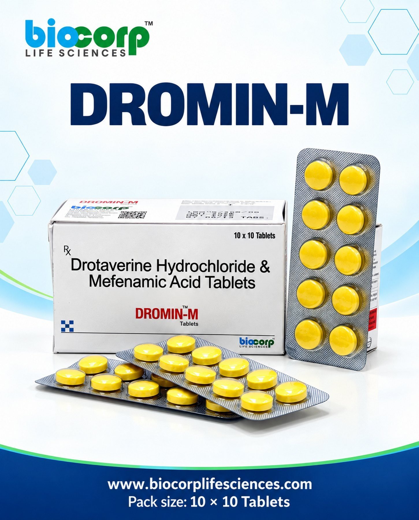 Dromin-M Tab pack (10x10)