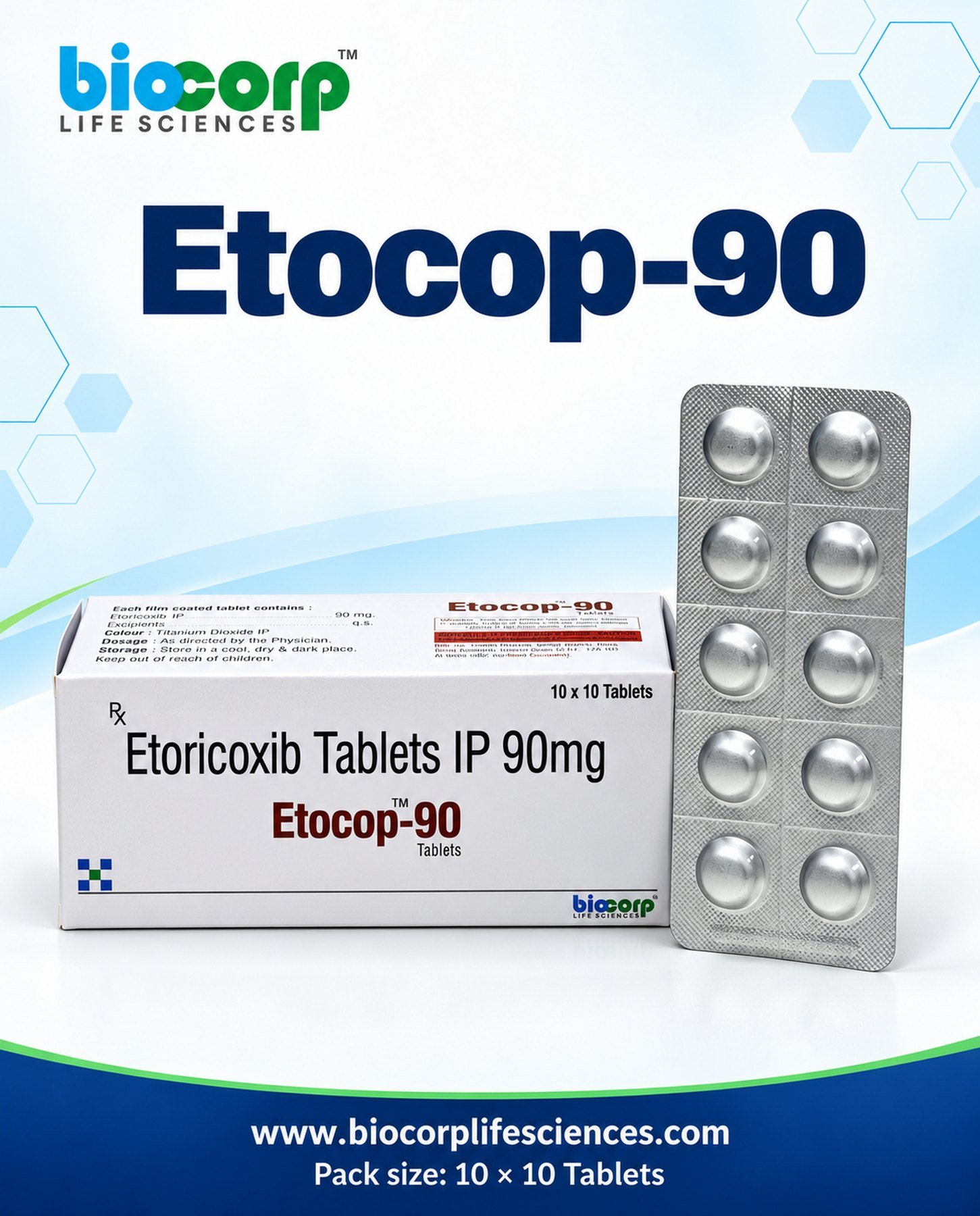 Etocop-90 Tab pack (10x10)
