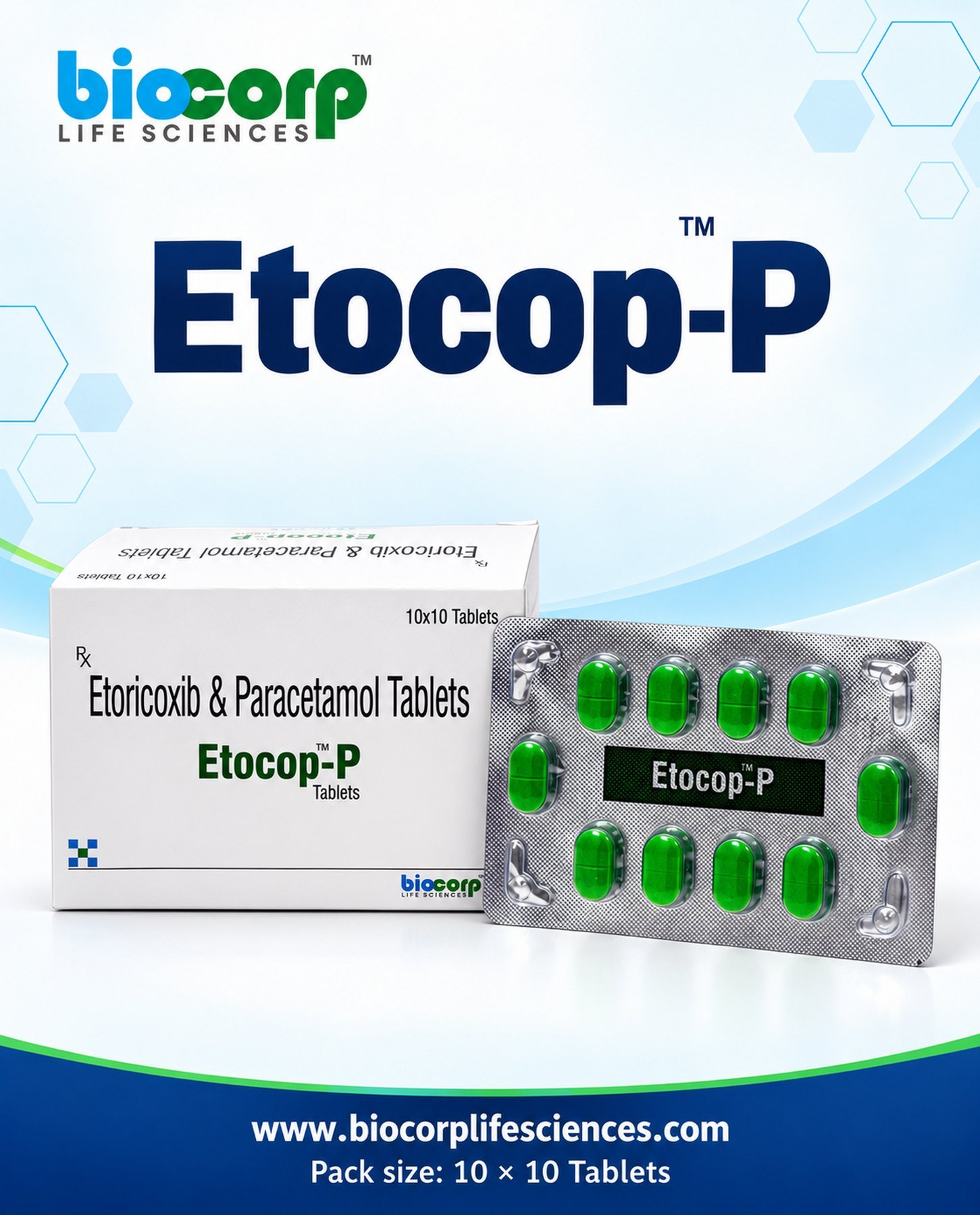 Etocop-P Tab pack (10x10)