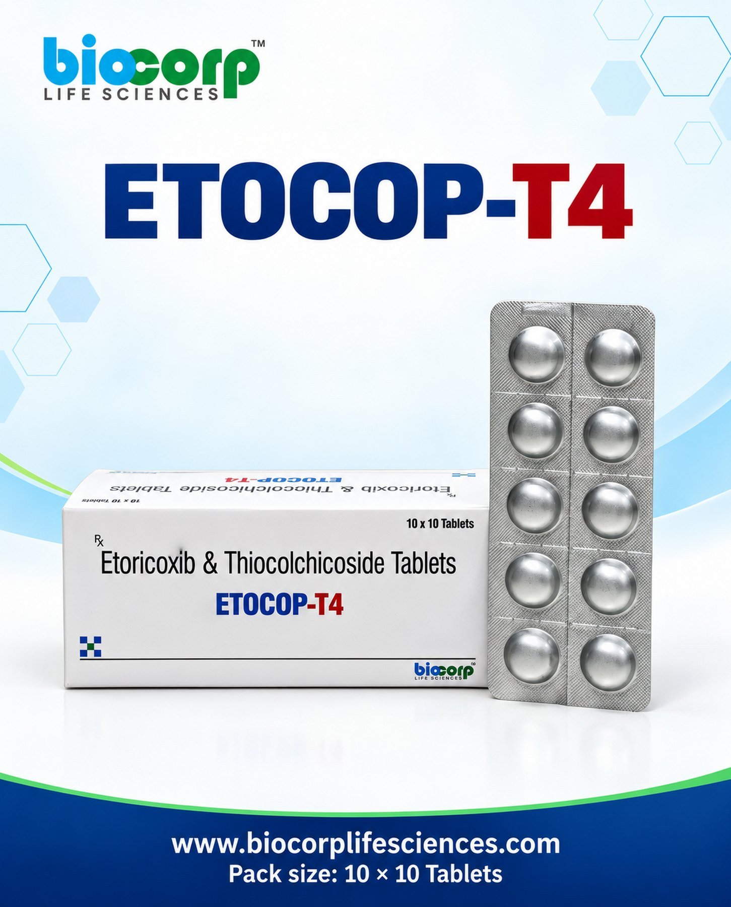 Etocop-T4 Tab pack (10x10)