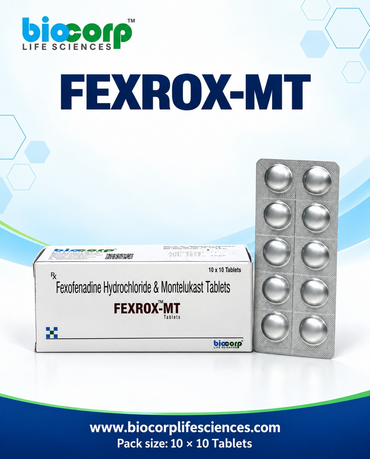 Fexrox-MT Tab pack (10x10)