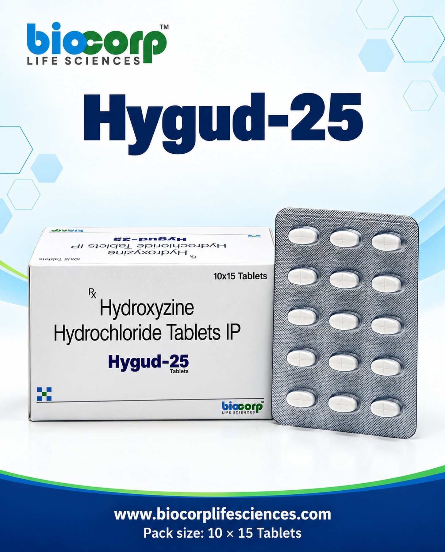 Hygud-25 Tab pack (10x15)