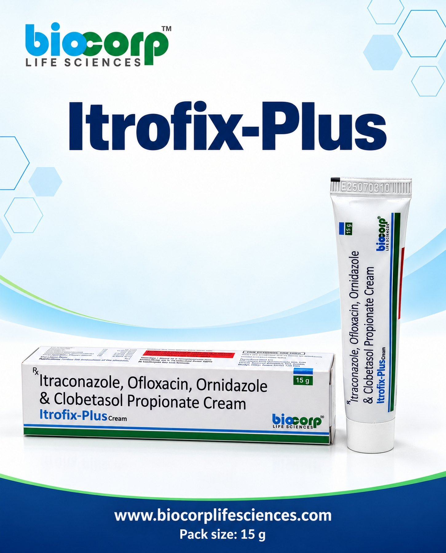 Itrofix-Plus Cream pack (15gm)