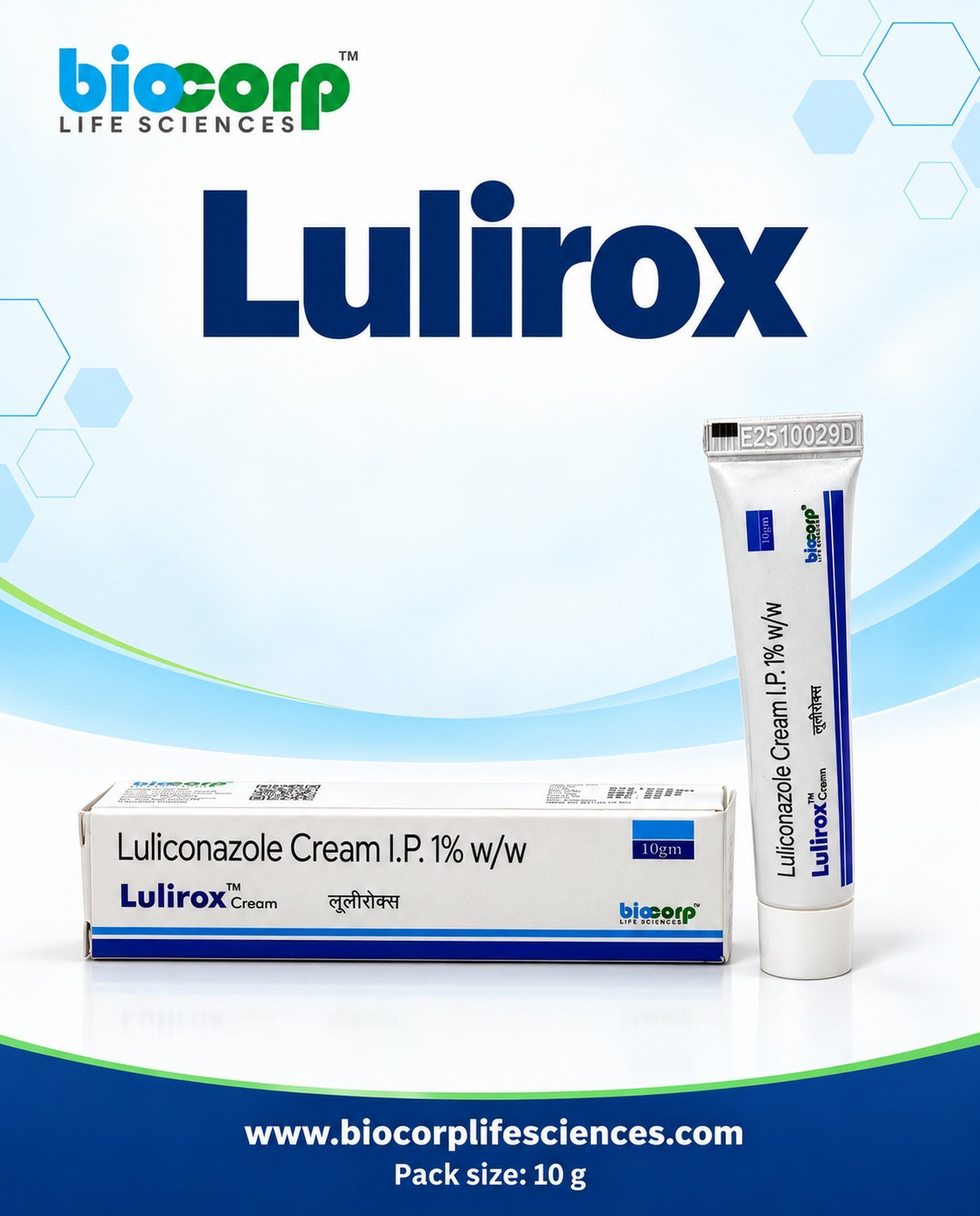 Lulirox Cream pack (10gm)