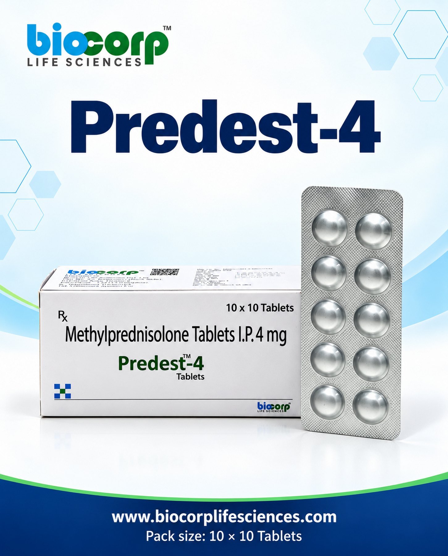 Predest-4 Tab pack (10x10)
