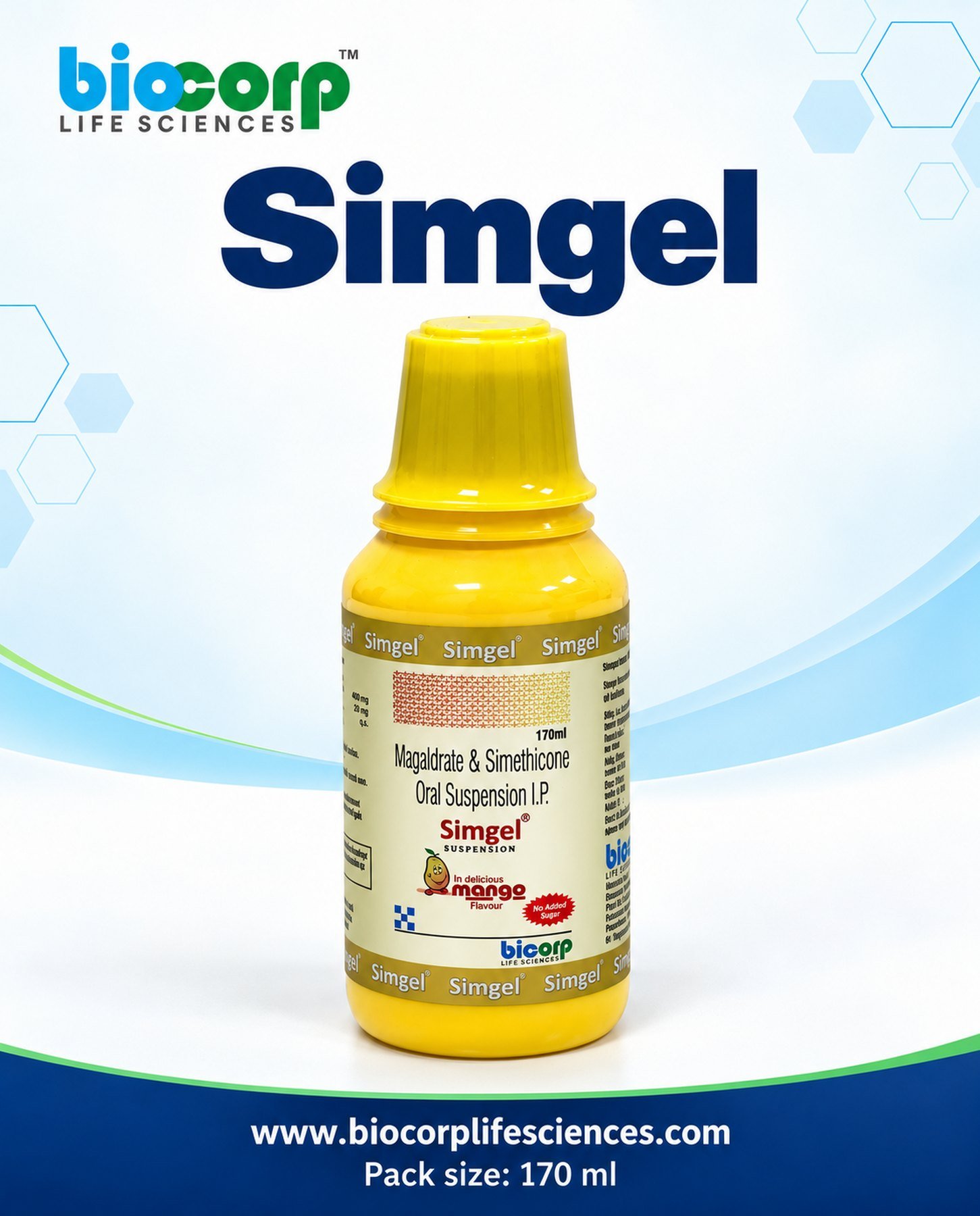 Simgel Susp pack (170ml)