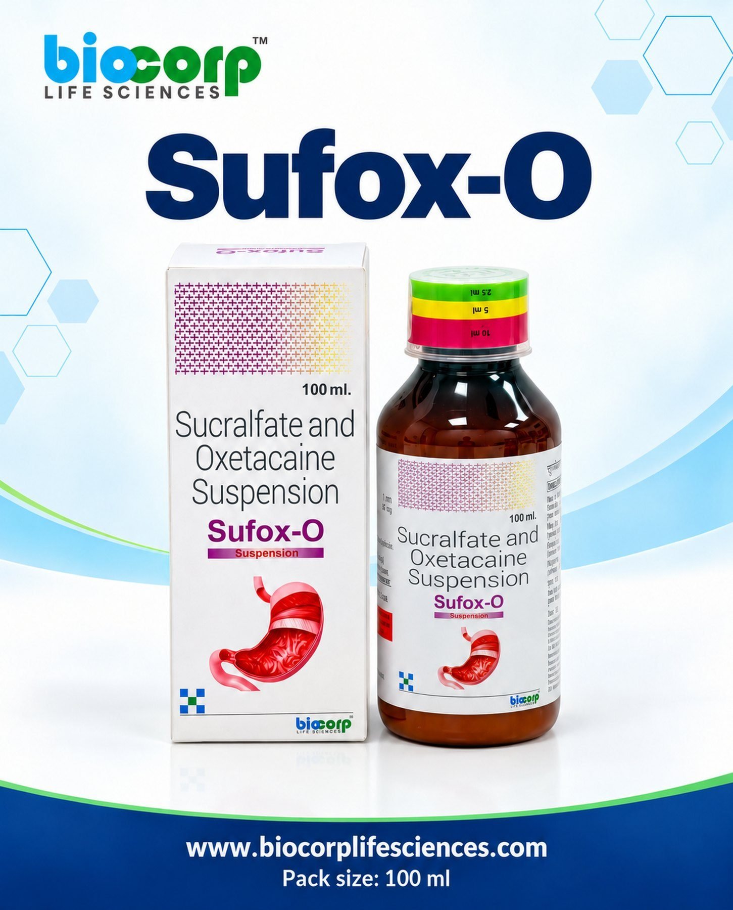 Sufox-O Susp pack (100ml)