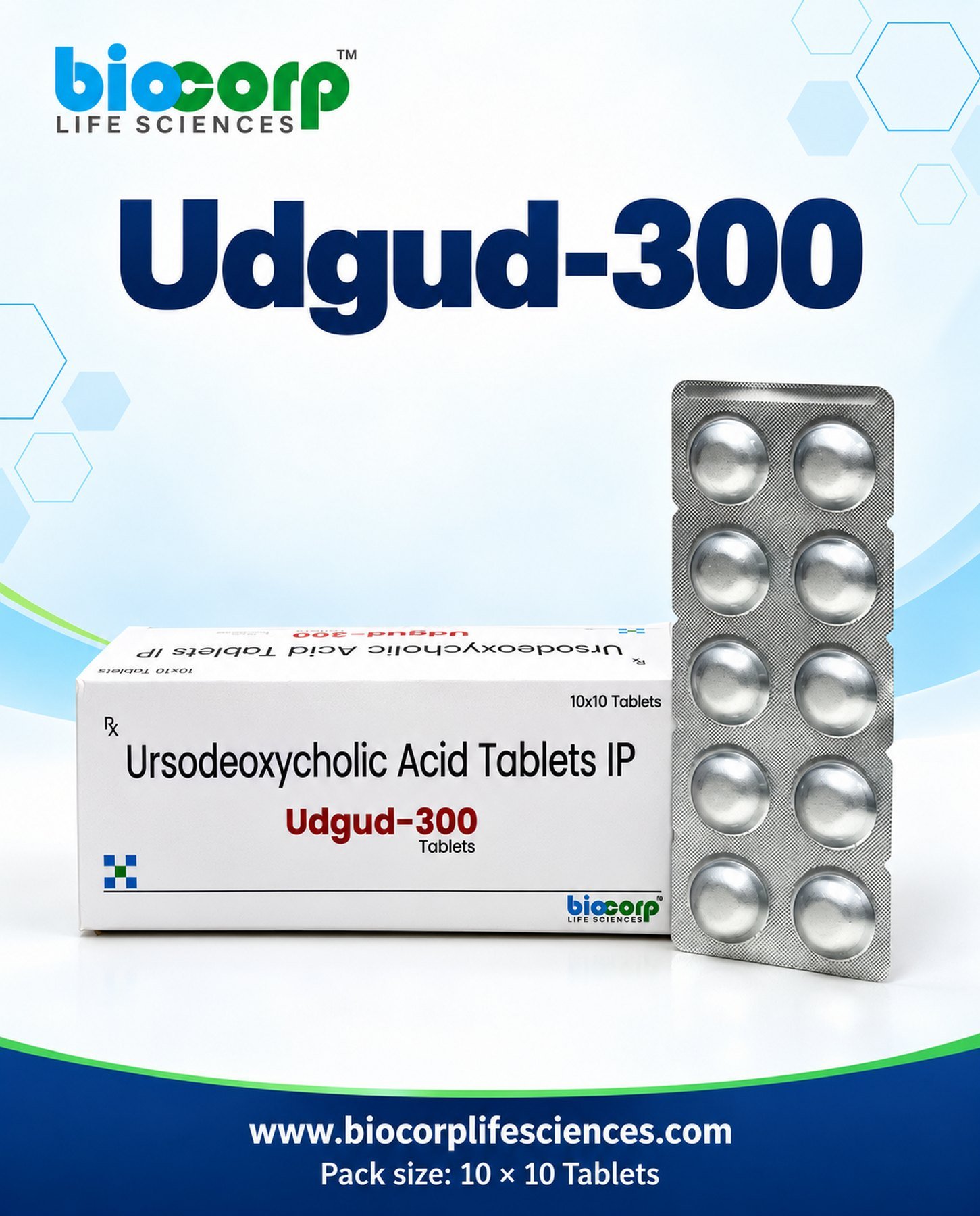 Udgud-300 Tab pack (10x10)
