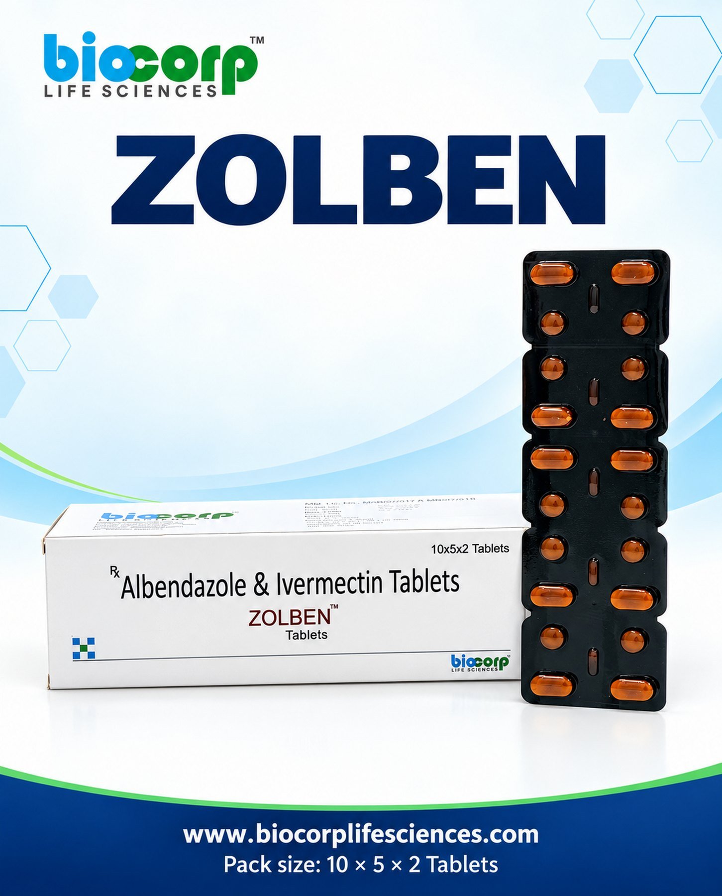 Zolben Tab pack (10x5x2)